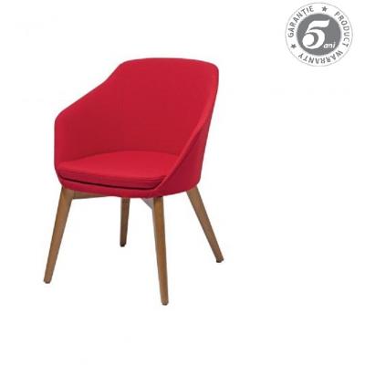 Fotoliu Wave, picioare din lemn