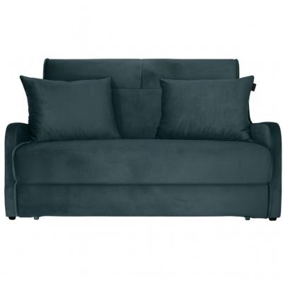 Canapea extensibila 2 locuri, Graceful Slim, culoarea Gri Petrol