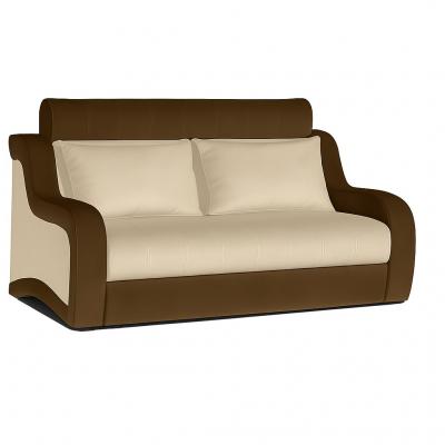 Canapea extensibila 3 locuri, extensie tip pat matrimonial, Studio, culoarea Maro/ Bej